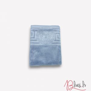 50×90 cm Luks klases vannas dvielis ar Versace simboliku Light Grey / gaiši pelēks (vidēja lieluma)