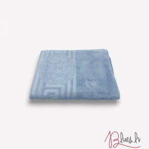 50×90 cm Luks klases vannas dvielis ar Versace simboliku Light Grey / gaiši pelēks (vidēja lieluma) - Image 2