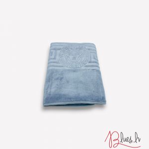 50×90 cm Luks klases vannas dvielis ar Versace simboliku Light Grey / gaiši pelēks (vidēja lieluma) - Image 3