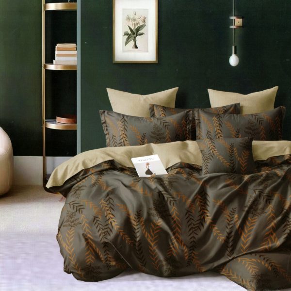 200×220 Gultas veļas komplekts by Luna Home / 100% kokvilna satīns / (3.daļas) spilvendrānas 50×70 - Image 1