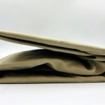 200×220 Palags ar gumiju by Mylano Exclusive Collection /100% KOKVILNA SATĪNS (bēšs)