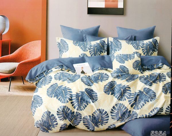 160×200 Gultas veļas komplekts by LUNA HOME ar palagu/ 100% kokvilna satīns - Image 1