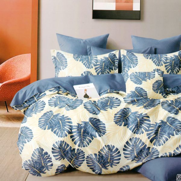 160×200 Gultas veļas komplekts by LUNA HOME ar palagu/ 100% kokvilna satīns