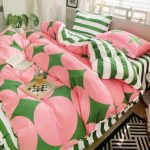 160×200 Gultas veļas komplekts by LUNA HOME ar palagu/ 100% kokvilna satīns