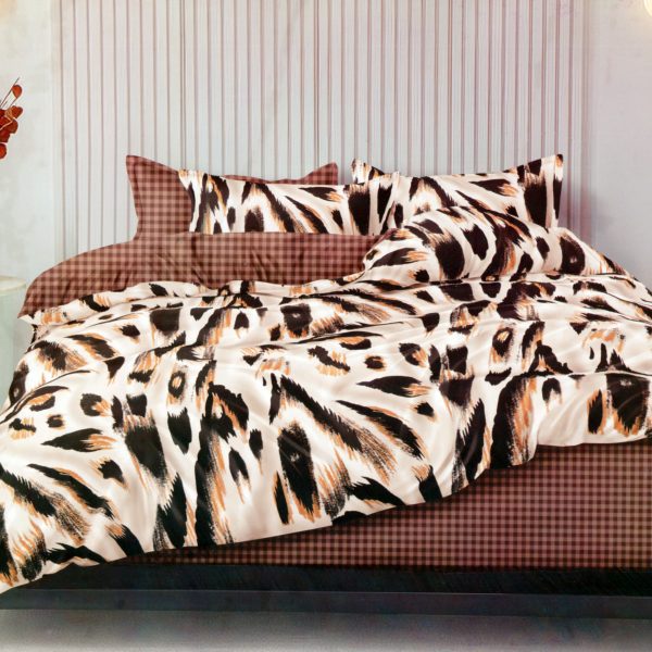 140×200 Gultas veļas komplekts by Milano ar palagu/ 100% KOKVILNA SATĪNS