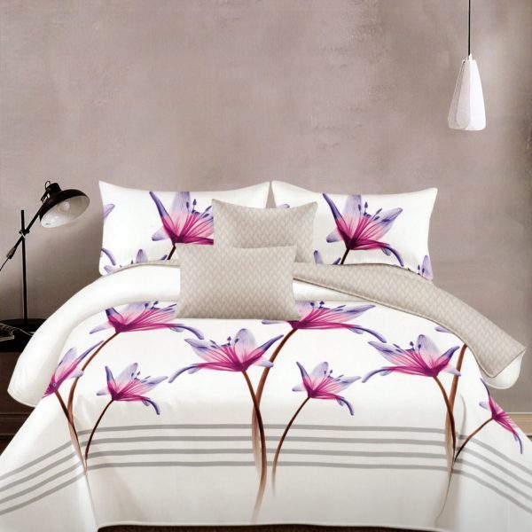 200×220 Gultas veļas komplekts by Luna Home ar palagu/ 100% kokvilna satīns