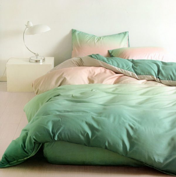 200×220 Gultas veļas komplekts by Luna Home ar palagu/ 100% kokvilna satīns - Image 1