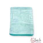 70×140 cm Luks klases vannas dvielis Versece Ligh Green / gaiši zaļš (liela izmēra)