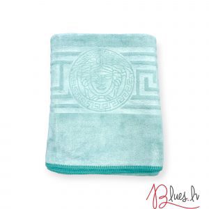 70×140 cm Luks klases vannas dvielis Versece Ligh Green / gaiši zaļš (liela izmēra)