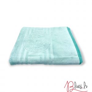 70×140 cm Luks klases vannas dvielis Versece Ligh Green / gaiši zaļš (liela izmēra) - Image 3