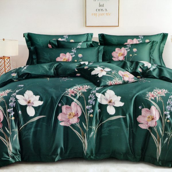 140×200 Gultas veļas komplekts by Milano / 100% KOKVILNA SATĪNS (3. daļas)