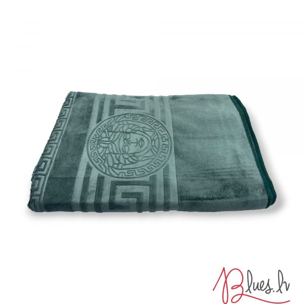70×140 cm Luks klases vannas dvielis Versece Green / zaļš (liela izmēra) - Image 2