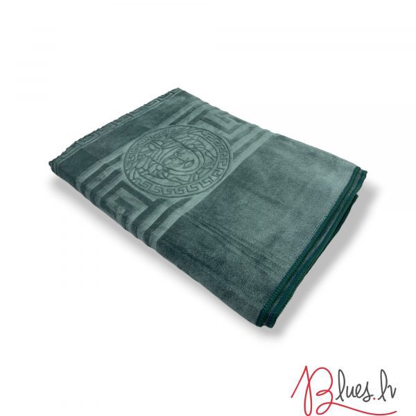 70×140 cm Luks klases vannas dvielis Versece Green / zaļš (liela izmēra) - Image 3