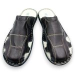 Brīva laika vīriešu čības no tēļa ādas