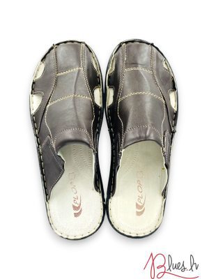 Brīva laika vīriešu čības no tēļa ādas - Image 3