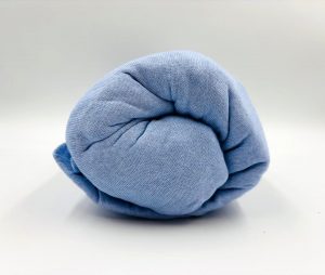 180×200 Trikotāžas palags ar gumiju Jersey 100% kokvilna (gaiši zils)