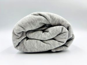 90×200 Trikotāžas palags ar gumiju Jersey 100% kokvilna (gaiši pelēks)