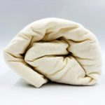 90×200 Trikotāžas palags ar gumiju Jersey 100% kokvilna (krēmīgi balts)