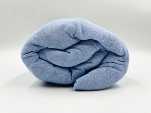 140×200 Trikotāžas palags ar gumiju Jersey 100% KOKVILNA (gaiši zils)