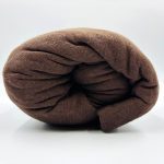 140×200 Trikotāžas palags ar gumiju Jersey 100% KOKVILNA (brūns)