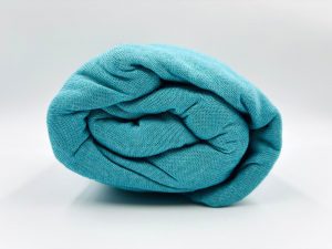 140×200 Trikotāžas palags ar gumiju Jersey 100% KOKVILNA (tirkīza)