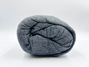 140×200 Trikotāžas palags ar gumiju Jersey 100% KOKVILNA (pelēks)