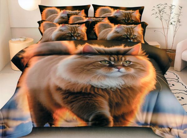 160×200 Gultas veļas komplekts ar palagu/ 100% kokvilna satīns - Image 1