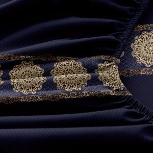 90×200 Palags ar gumiju / 100% kokvilna satīns - Image 7