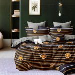 200×220 Gultas veļas komplekts by Luna Home ar palagu/ 100% kokvilna satīns