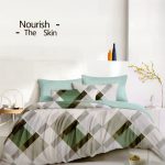 200×220 Gultas veļas komplekts by Luna Home ar palagu/ 100% kokvilna satīns