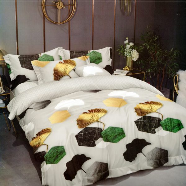 200×220 Gultas veļas komplekts by Luna Home ar palagu/ 100% kokvilna satīns