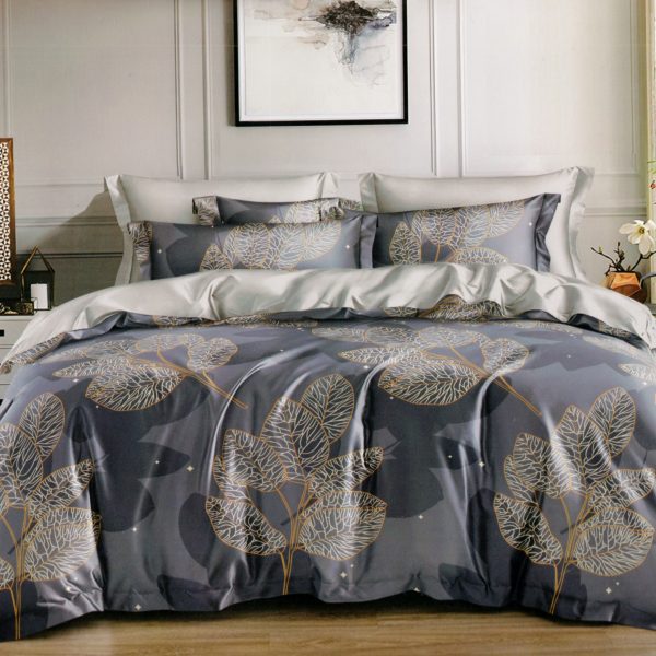 200×220 Gultas veļas komplekts by Luna Home ar palagu/ 100% kokvilna satīns