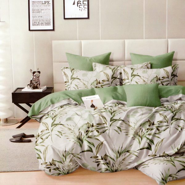 200×220 Gultas veļas komplekts by Luna Home / 100% kokvilna satīns / 3.daļas/ Spilvendrānas 50×70