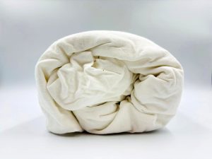 160×200 Trikotāžas palags ar gumiju Jersey / 100% kokvilna (balts nr.2)