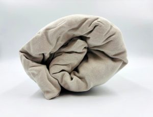 160×200 Trikotāžas palags ar gumiju Jersey / 100% kokvilna (gaiši pelēks)