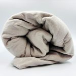 160×200 Trikotāžas palags ar gumiju Jersey / 100% kokvilna (gaiši pelēks)