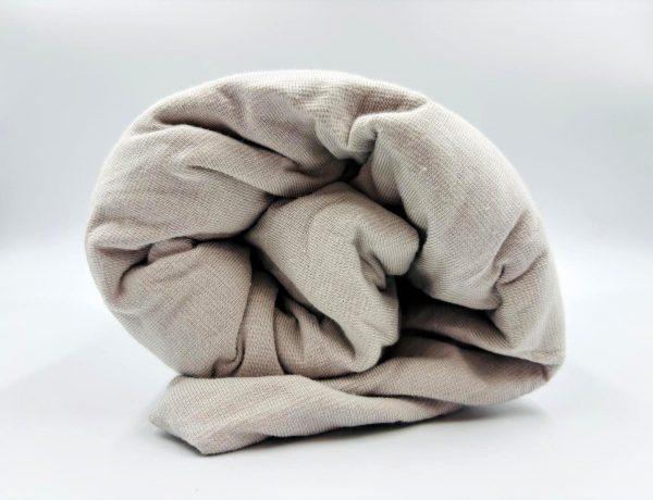 160×200 Trikotāžas palags ar gumiju Jersey / 100% kokvilna (gaiši pelēks) - Image 1
