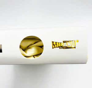 160×200 Palags ar gumiju by Mylano Exclusive Collection /100% kokvilna satīns (šampanieša) - Image 3