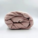 180×200 Trikotāžas palags ar gumiju Jersey 100% kokvilna (gaiši rozs)