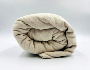 180×200 Trikotāžas palags ar gumiju Jersey 100% kokvilna (gaiši bēšs)