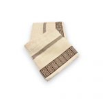 Liela izmēra vannas dvielis 100×140 cm /  100% kokvilna (bēšs)