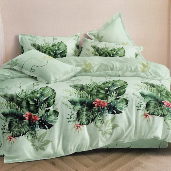 160×200 Gultas veļas komplekts by MILANO ar palagu/ 100% kokvilna satīns