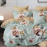 160×200 Gultas veļas komplekts by MILANO ar palagu/ 100% kokvilna satīns