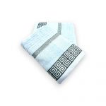 Liela izmēra vannas dvielis 70×140 cm /  100% kokvilna (gaiši zils)