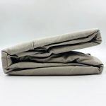 200×220 Palags ar gumiju by Mylano  Exclusive Collection /100% KOKVILNA SATĪNS (gaiši pelēks)