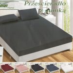 180×200 Palags ar gumiju by Fashion Home/ 100% kokvilna satīns (zils-jūras vilnis)