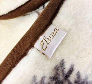 100% Bērnu aitas vilnas pleds no Eluna 100×140 cm - Image 4