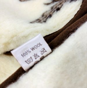 100% Bērnu aitas vilnas pleds no Eluna 100×140 cm - Image 5