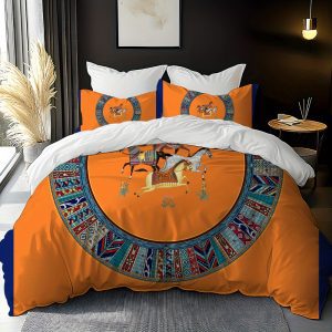 200×200 Gultas veļas komplekts bez palaga / 100% kokvilna satīns / 3. daļas / spilvendrānas 50×70 cm