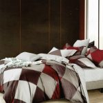 200×220 Gultas veļas komplekts by Luna Home ar palagu/ 100% kokvilna satīns